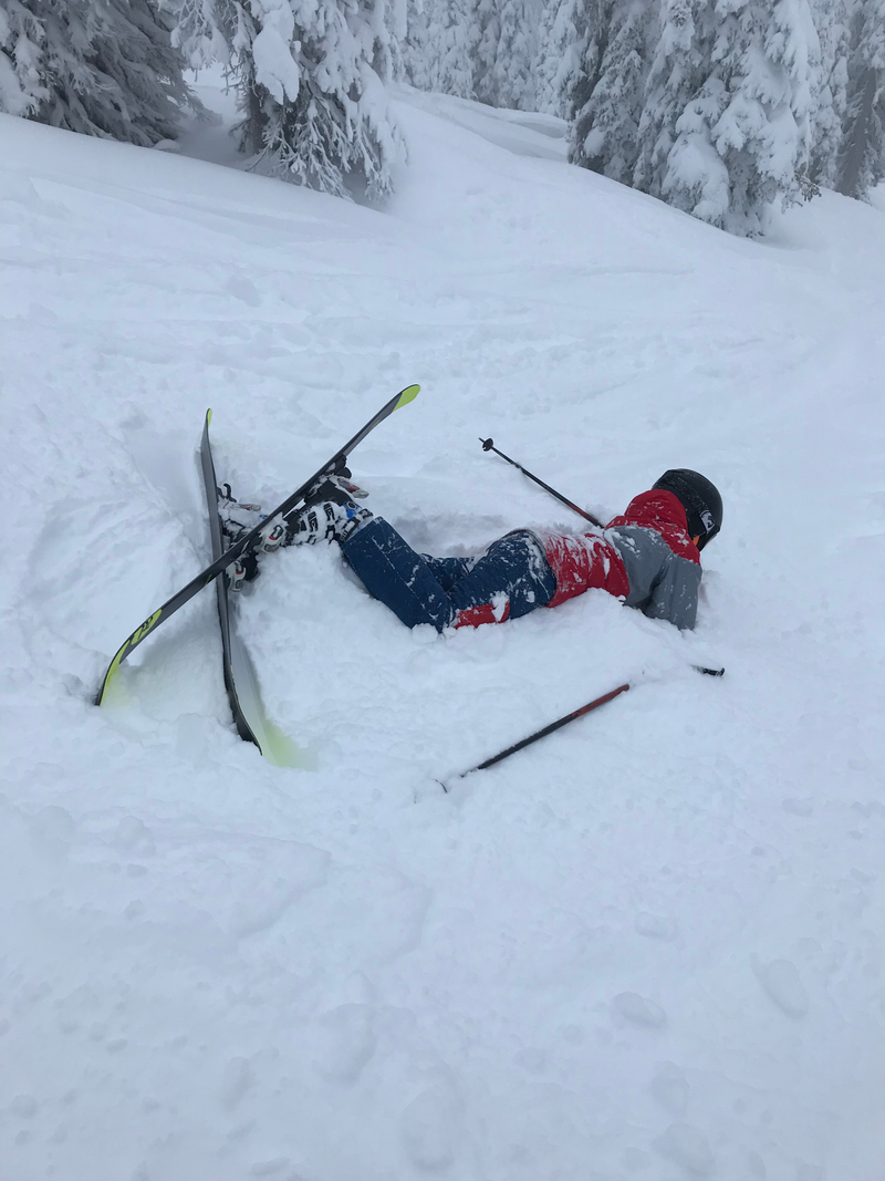 Skiing until failure